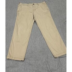 GAP Mens Straight Fit Khaki Chinos Pants Size 36x30 Casual‎ Work Stretch